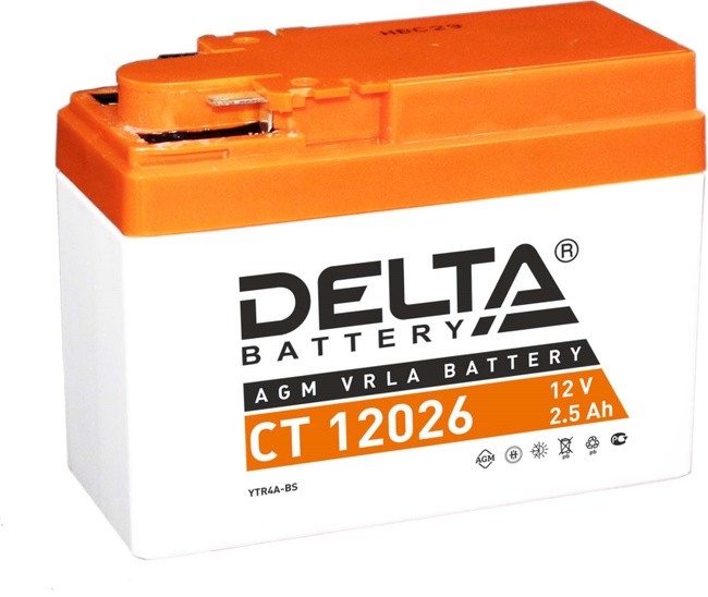 DELTA battery VRLA CT12026