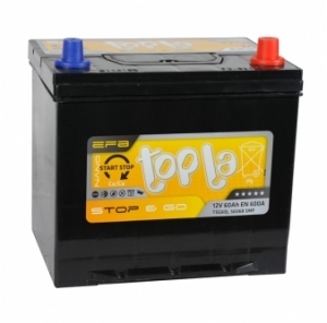 Topla EFB Stop&Go 6СТ-65.0 яп. ст/бортик i-Stop MAZDA