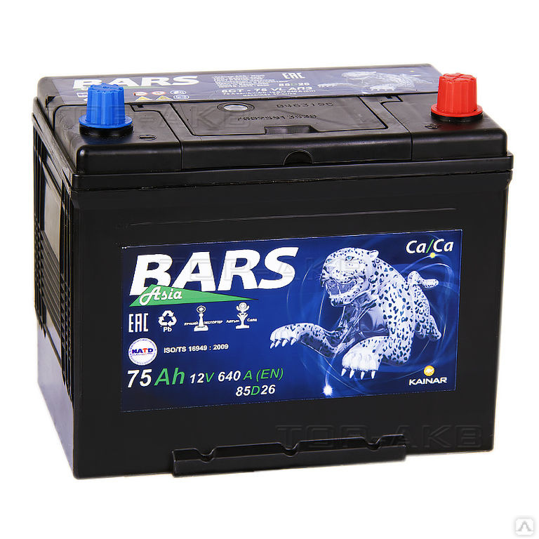 BARS (ZORG) Asia 6СТ-75.0 (85D26L) бортик