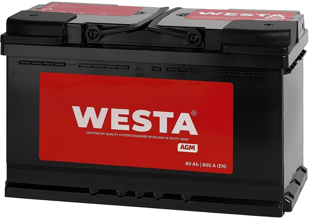 WESTA RED AGM 6СТ-80.0