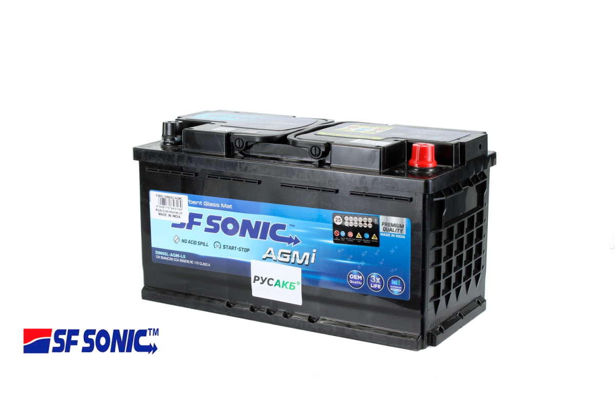 EXIDE SF SONIC AGM 6СТ-95.0
