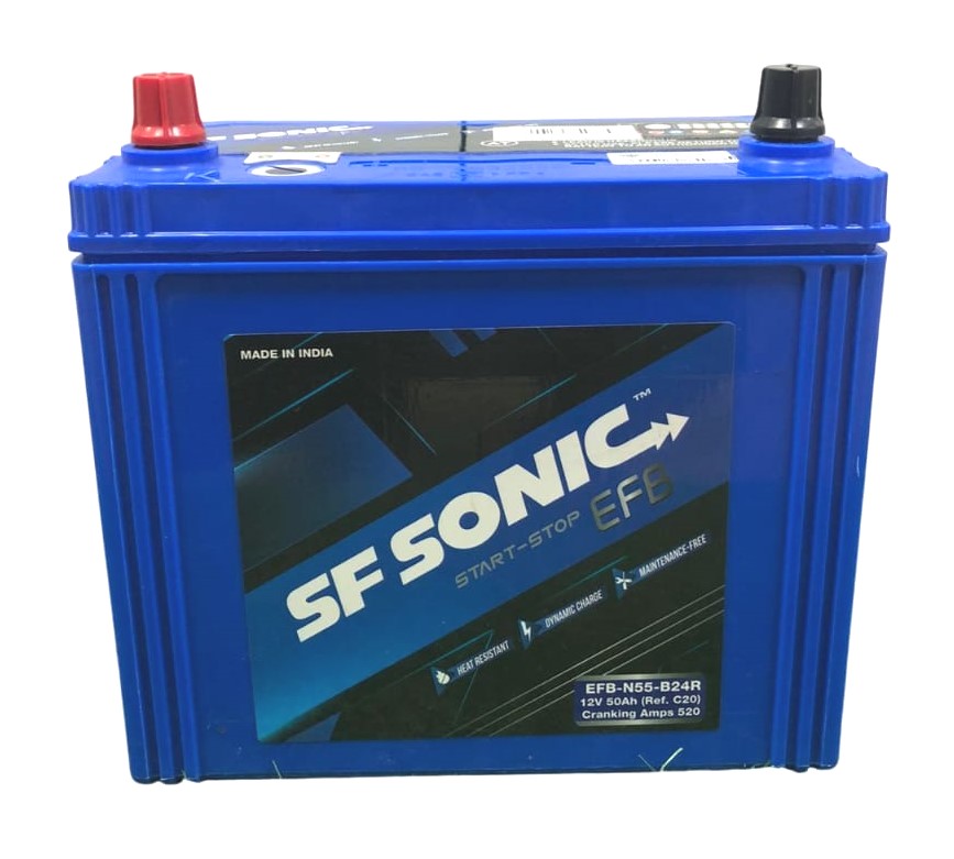 SF SONIC EFB 6СТ-50.1 (55B24R) тонк.кл
