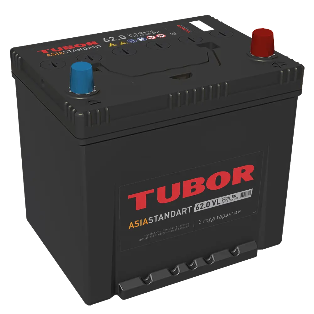 TUBOR Asia Standart OEM 6СТ-62.0