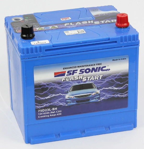 EXIDE SF SONIC 6СТ-65.0 (75D23L)