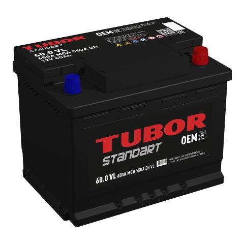 TUBOR Standart OEM 6СТ-60.0