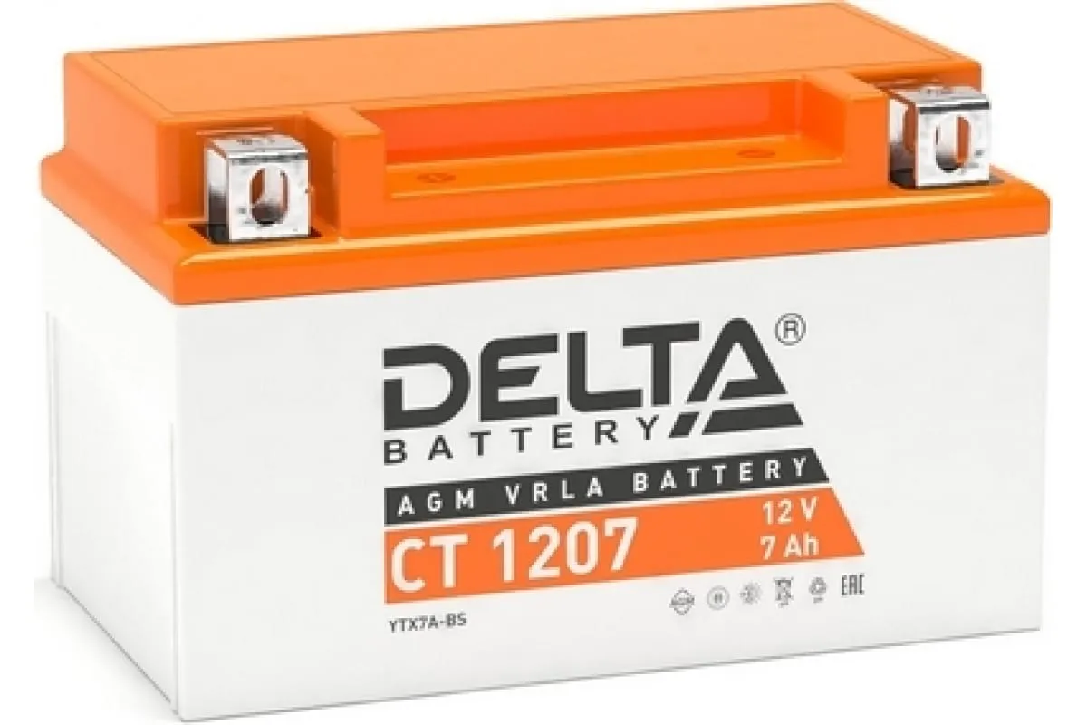 DELTA СТ 1207 12V/7Aч