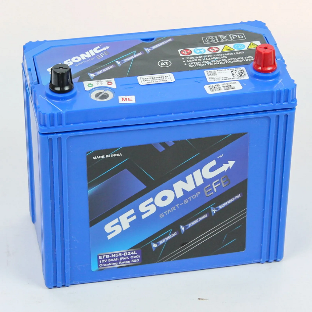 EXIDE SF SONIC EFB 6СТ-50.0 (55B24L) тонк.кл