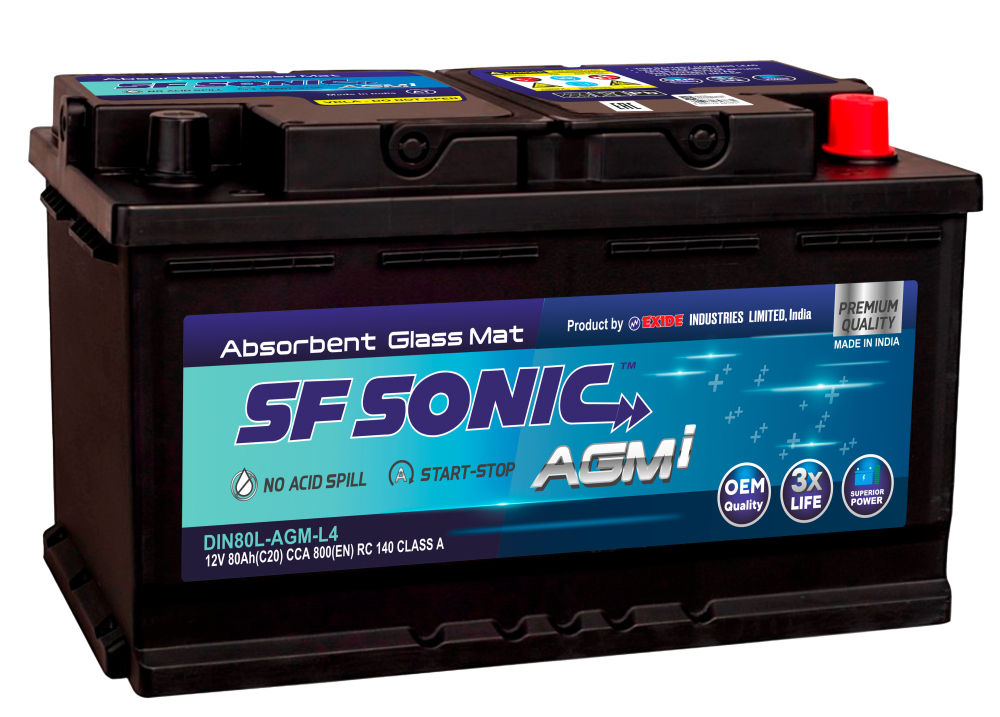 EXIDE SF SONIC AGM 6СТ-80.0